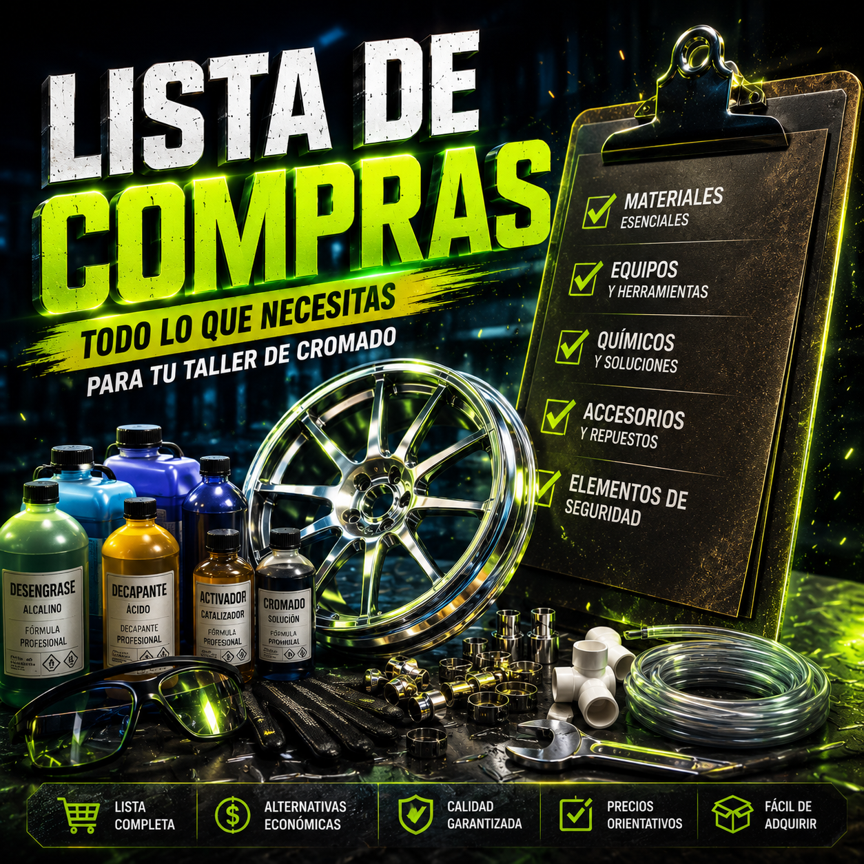 Lista de Compras Recomendadas por Etapa