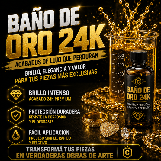 Baño de Oro 24K